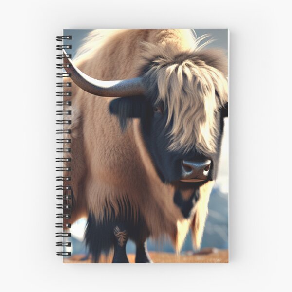 Item preview, MONGOLIAN MOUNTAIN YAK#2~Cowboy&Cowgirl Cow Cattle Bull Animal Lover~Party Decoration~Birthday Gift~Favor designed and sold by Spinning Plates 360.