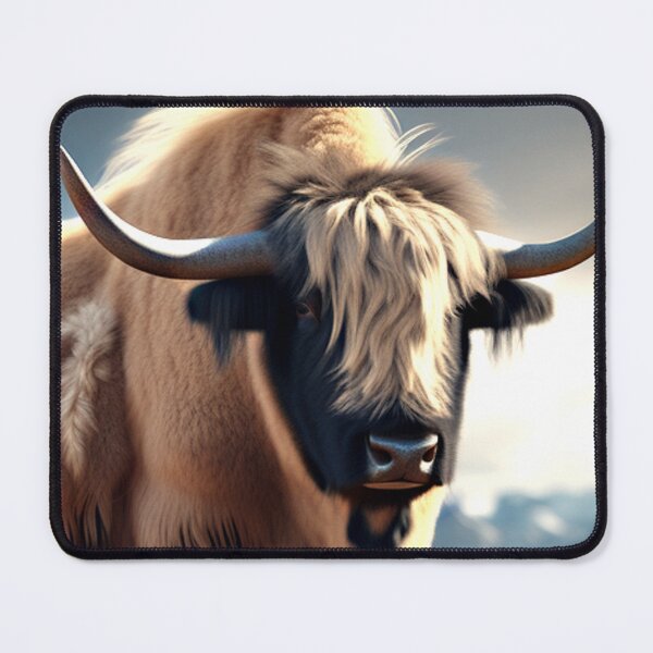 Item preview, MONGOLIAN MOUNTAIN YAK#2~Cowboy&Cowgirl Cow Cattle Bull Animal Lover~Party Decoration~Birthday Gift~Favor designed and sold by Spinning Plates 360.