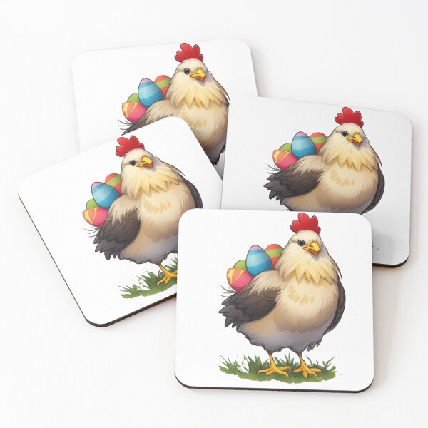 Item preview, easter egger chicken designed and sold by shokA Design.