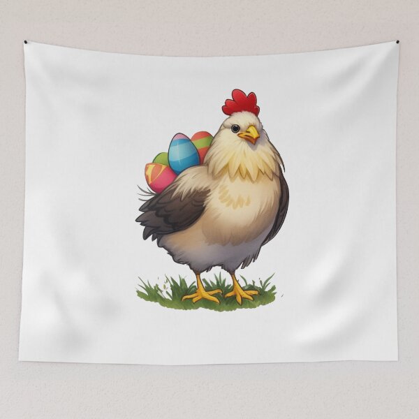 Item preview, easter egger chicken designed and sold by shokA Design.