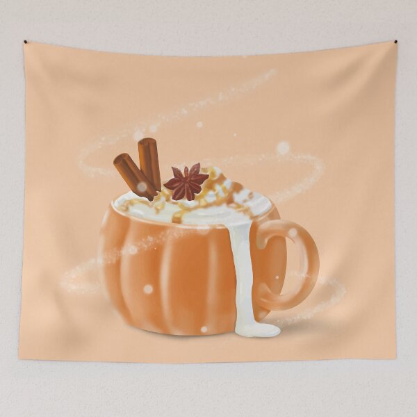 Item preview, Autumn Warmth: Pumpkin Spice Latte designed and sold by o101.