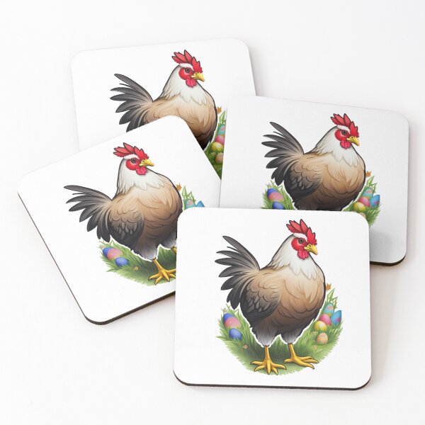 Item preview, easter egger chicken designed and sold by shokA Design.