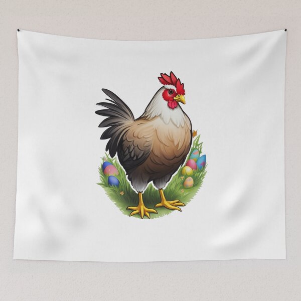 Item preview, easter egger chicken designed and sold by shokA Design.