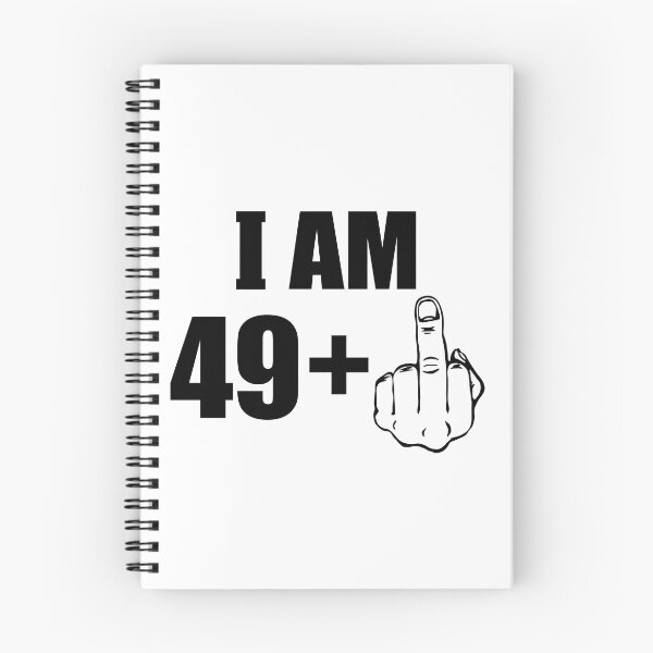 Item preview, I Am 49 plus 1 + Middle Finger Funny 50th Birthday  designed and sold by fomodesigns.