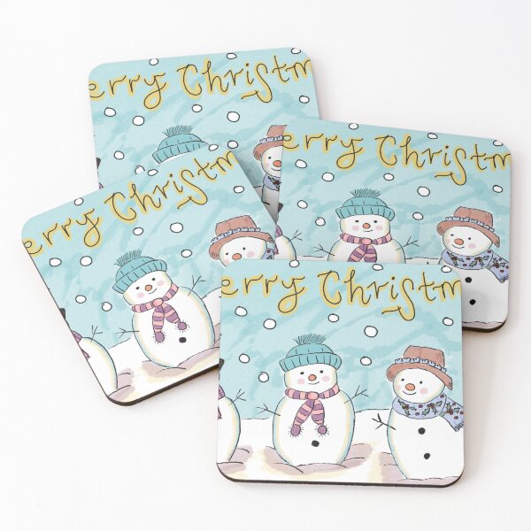 Item preview, Trio of cute snowmen designed and sold by Gemma Creegan.