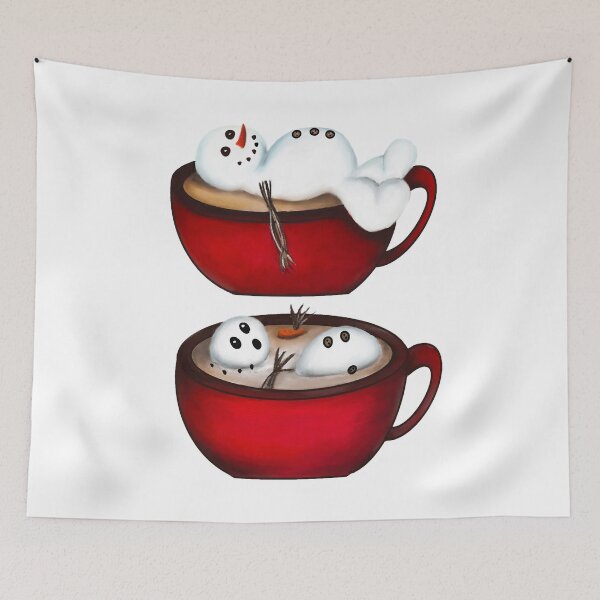 Item preview, Snowman Cocoa Mishap designed and sold by Funsize-Art.