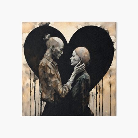 Passionate Couple Wall Art for Sale