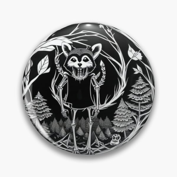 Item preview, Skeleton of the Raccoon designed and sold by El Rincón Gatuno .