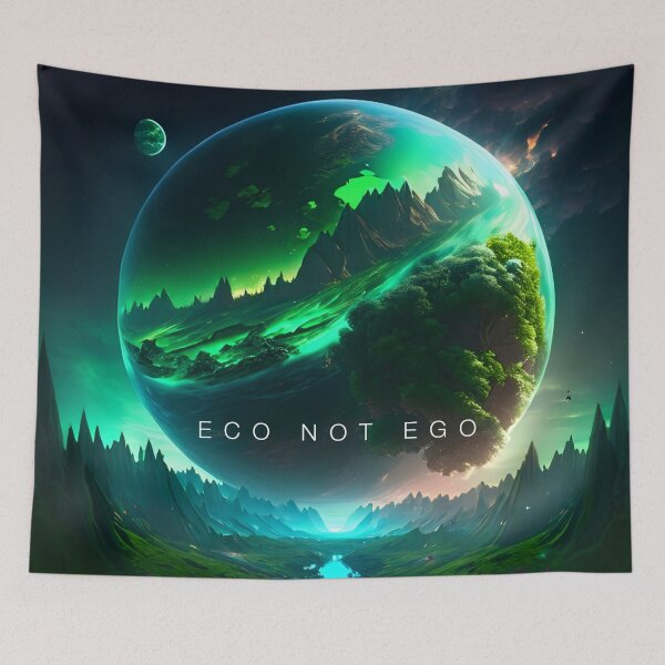 Item preview, Eco Not Ego - Emergencia climática designed and sold by frikinasty.
