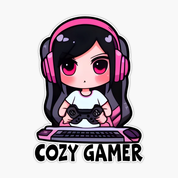 Cozy Gamer Gamer Club Sticker for Sale by cozygamer