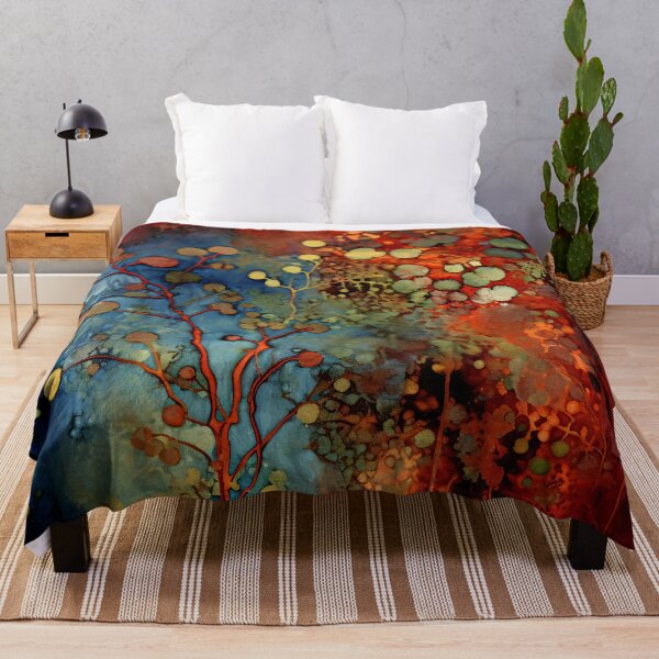 Item preview, Rustic Organic Abstract 1 designed and sold by Red Witch Art.