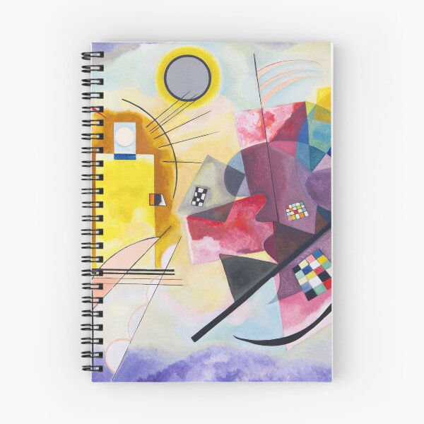 Item preview, Vintage Kandinsky Abstract Art | Red-Yellow_Blue | P488 designed and sold by Piccolo Fiore Prints.