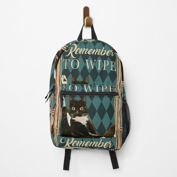Item preview, Remember to wipe cat lover designed and sold by SameeraDammeyer.