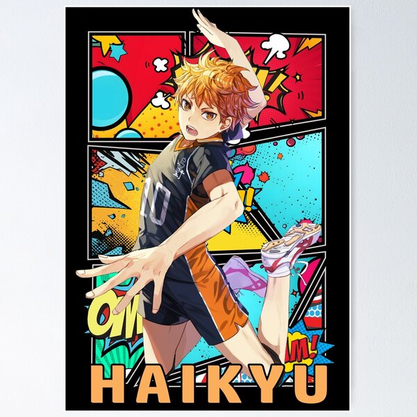 Anime Poster Haikyuu Season 4 Characters Canvas Art Posters and