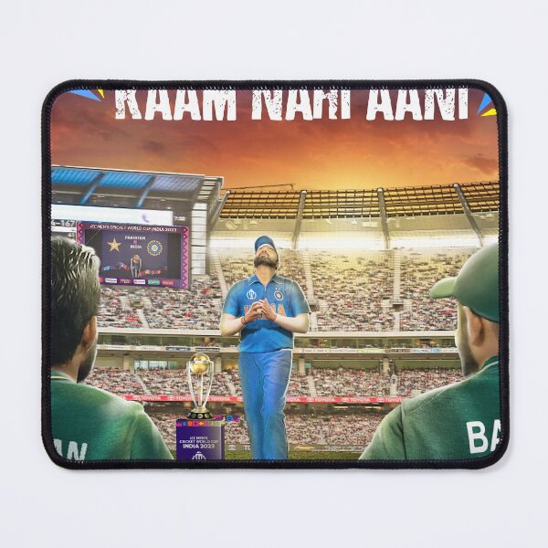 Item preview, har baar prathna kaam nahi aani,PakvsInd, Pakistan, India, stadium, green, blue, public, designed and sold by Designstation74.
