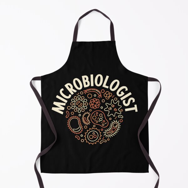 Item preview, Microbiologist creative round outline design with bacteria and virus signs for Microbiology Teacher designed and sold by venomousvector.