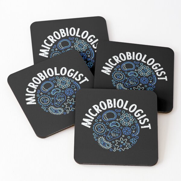 Item preview, Microbiologist round thin line distressed design with bacteria and microbe signs for Microbiology Nerd! designed and sold by venomousvector.