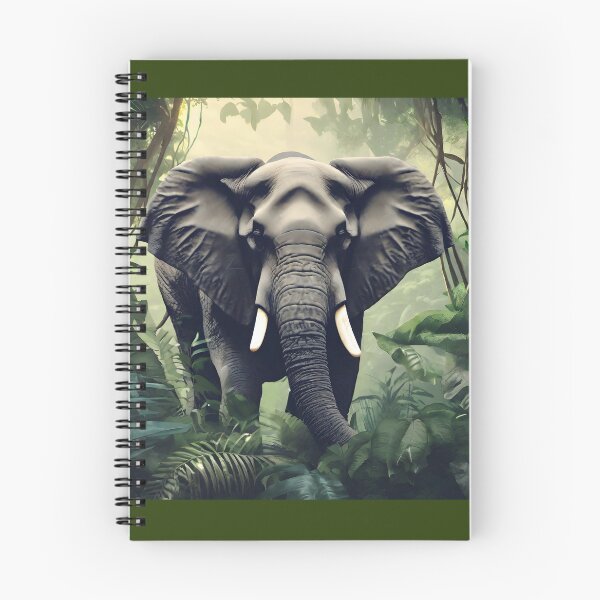 Item preview, Cute Elephant in the jungle. designed and sold by Sithila-Arts.
