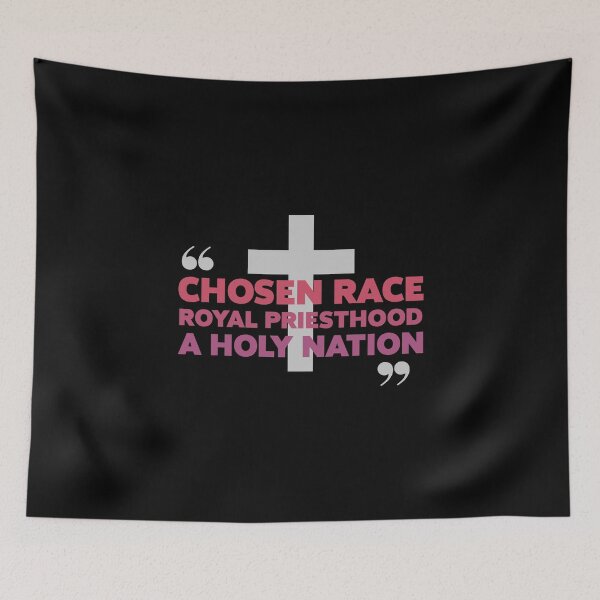 Item preview, Bible verse chosen race christian quote designed and sold by vinxChosen.