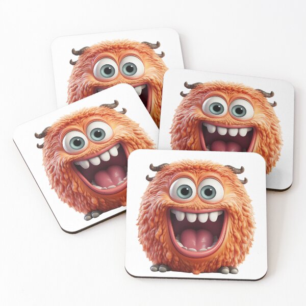 Item preview, Monster emoji designed and sold by MiraCleAI.