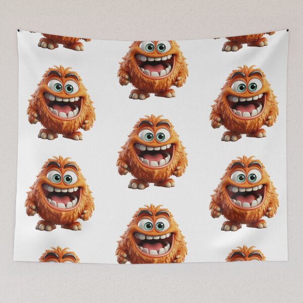 Item preview, Monster emoji designed and sold by MiraCleAI.