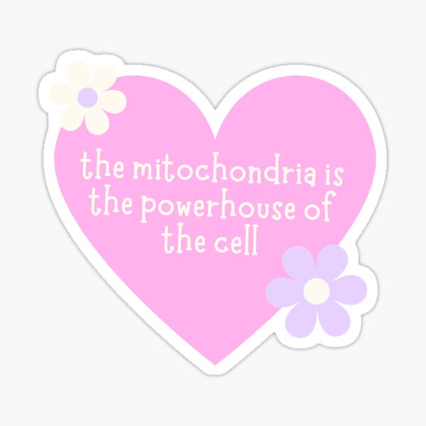 Aperçu de l'œuvre Mitochondries mignonnes créée et vendue par jillymakesart.