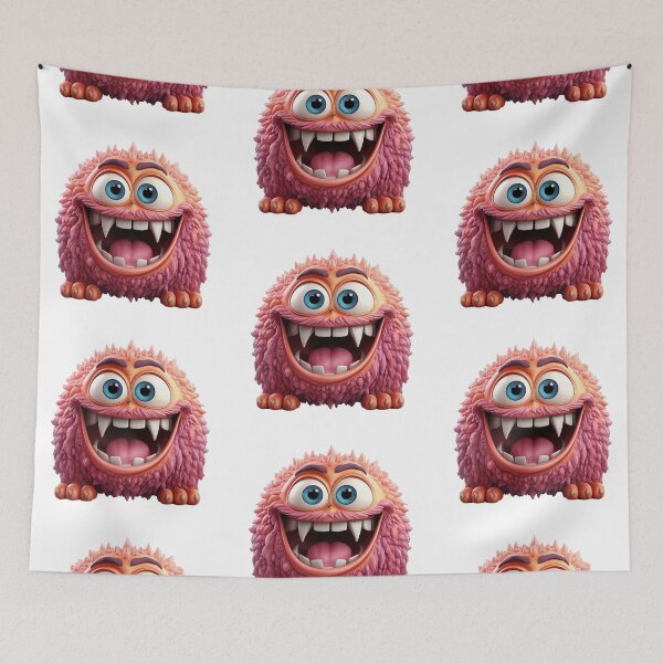 Item preview, Monster emoji designed and sold by MiraCleAI.
