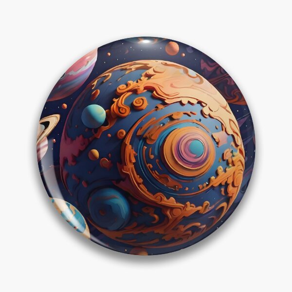Item preview, Stunning, Highly Detailed Artwork of a Floating Planet designed and sold by Best-Art-32.
