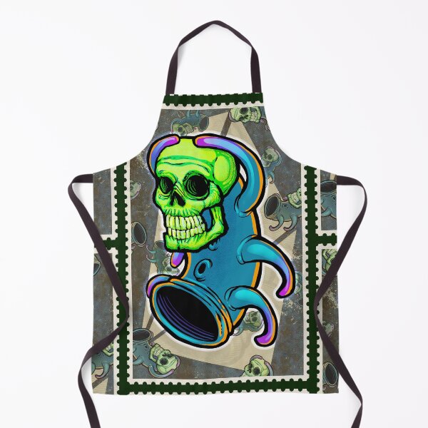 Item preview, Silly Green Skull designed and sold by DanFeldmeier.