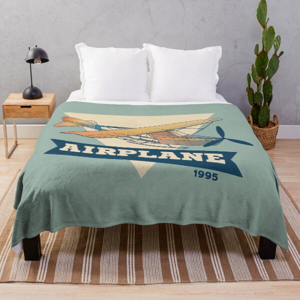 Item preview, Airplane retro vintage designed and sold by hobakmacha.