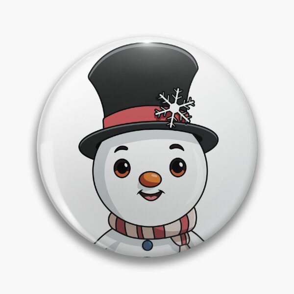 Item preview, Cute Frosty the Snowman designed and sold by RodeLineArt.