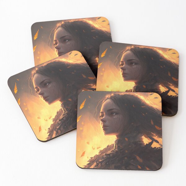 Item preview, Ember's Embrace: Dance of the Flame Maiden designed and sold by oanaunciuleanu.