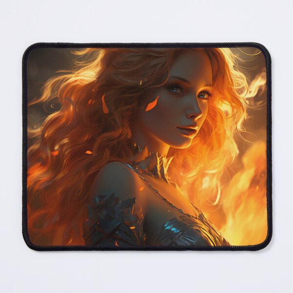 Item preview, Ember's Embrace: Dance of the Flame Maiden designed and sold by oanaunciuleanu.