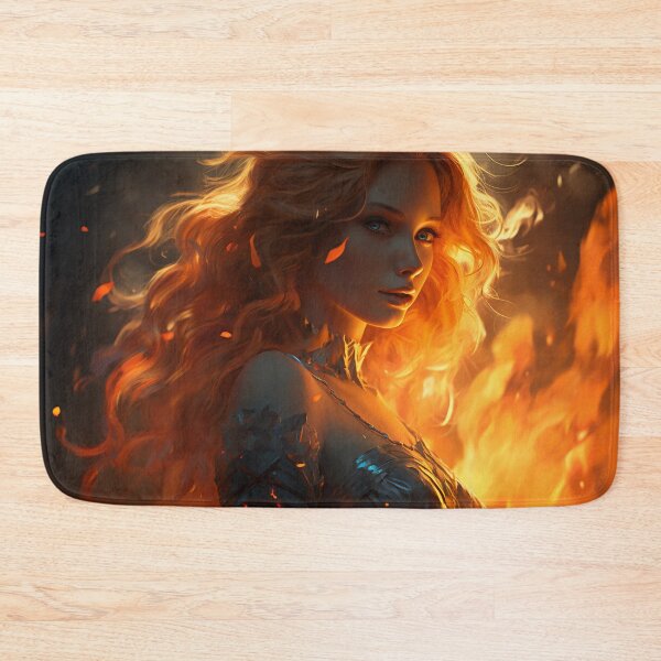 Item preview, Ember's Embrace: Dance of the Flame Maiden designed and sold by oanaunciuleanu.
