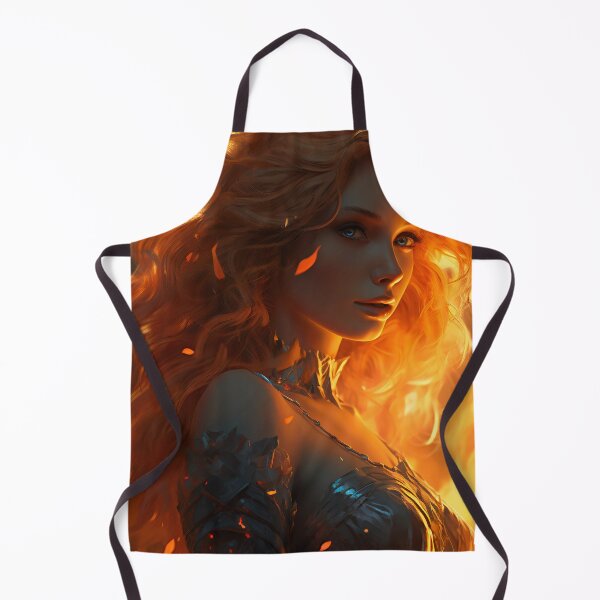 Item preview, Ember's Embrace: Dance of the Flame Maiden designed and sold by oanaunciuleanu.