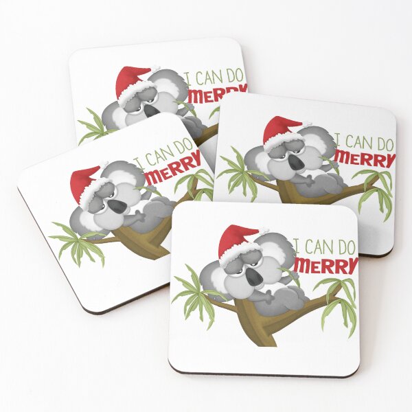 Item preview, I can do merry Christmas koala designed and sold by roundowl.