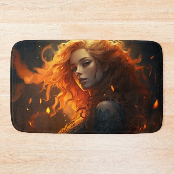 Item preview, Ember's Embrace: Dance of the Flame Maiden designed and sold by oanaunciuleanu.