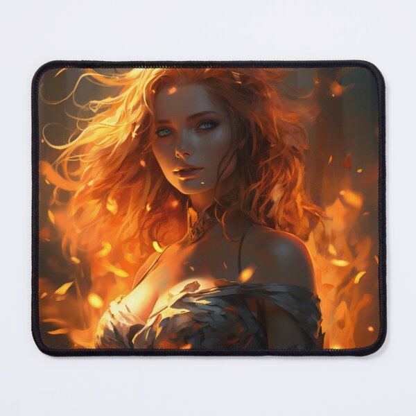 Item preview, Ember's Embrace: Dance of the Flame Maiden designed and sold by oanaunciuleanu.