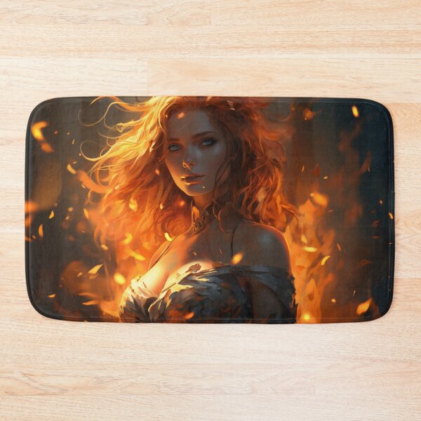 Item preview, Ember's Embrace: Dance of the Flame Maiden designed and sold by oanaunciuleanu.