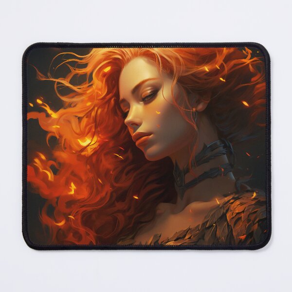 Item preview, Ember's Embrace: Dance of the Flame Maiden designed and sold by oanaunciuleanu.