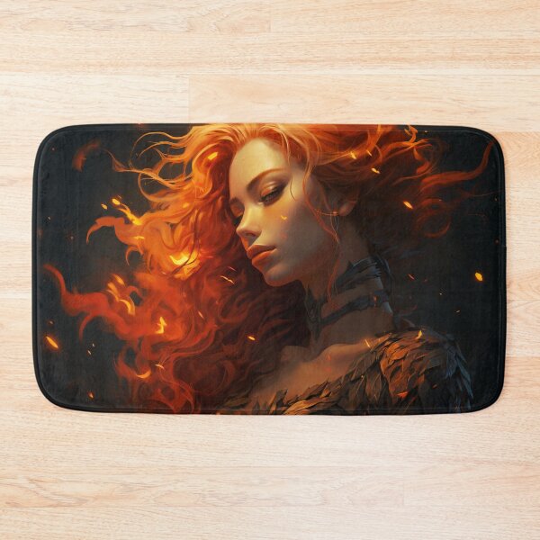 Item preview, Ember's Embrace: Dance of the Flame Maiden designed and sold by oanaunciuleanu.