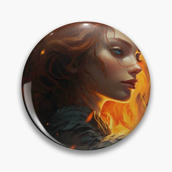 Item preview, Ember's Embrace: Dance of the Flame Maiden designed and sold by oanaunciuleanu.