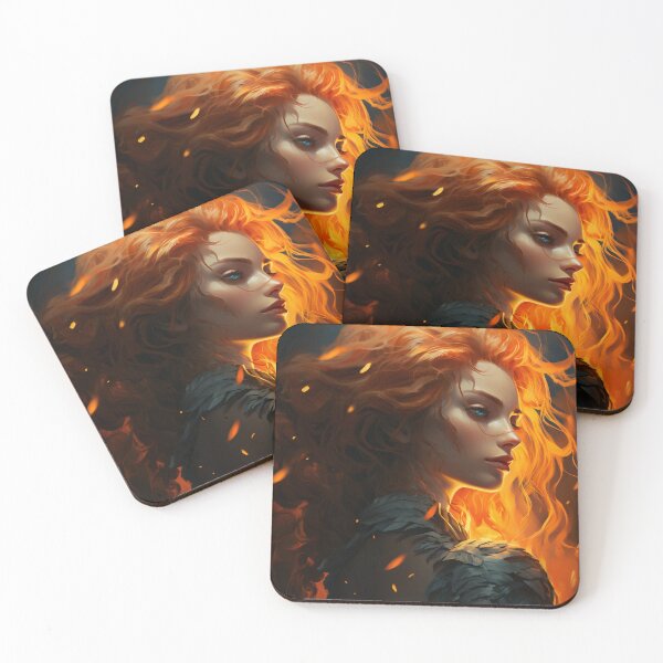 Item preview, Ember's Embrace: Dance of the Flame Maiden designed and sold by oanaunciuleanu.