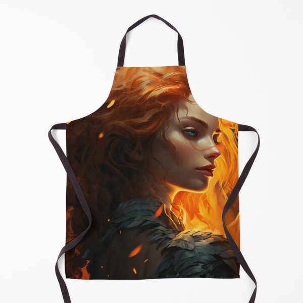 Item preview, Ember's Embrace: Dance of the Flame Maiden designed and sold by oanaunciuleanu.