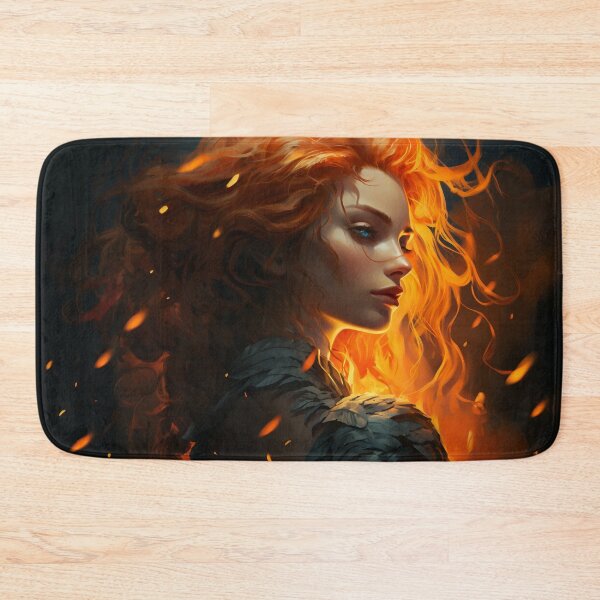 Item preview, Ember's Embrace: Dance of the Flame Maiden designed and sold by oanaunciuleanu.