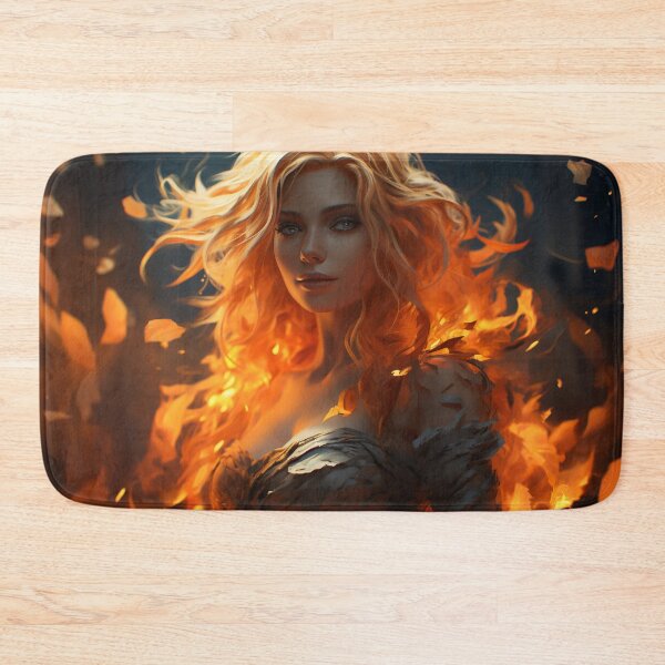 Item preview, Ember's Embrace: Dance of the Flame Maiden designed and sold by oanaunciuleanu.