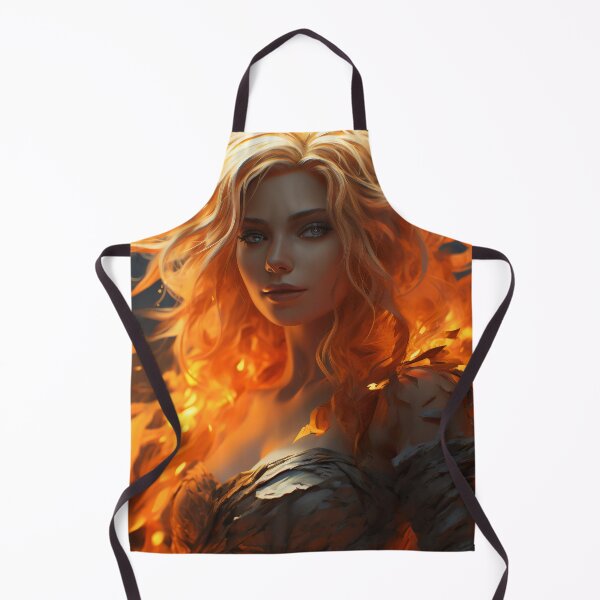 Item preview, Ember's Embrace: Dance of the Flame Maiden designed and sold by oanaunciuleanu.