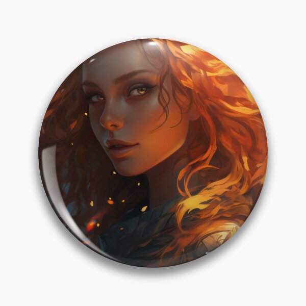 Item preview, Ember's Embrace: Dance of the Flame Maiden designed and sold by oanaunciuleanu.