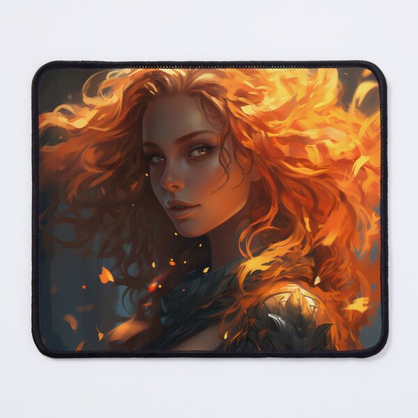 Item preview, Ember's Embrace: Dance of the Flame Maiden designed and sold by oanaunciuleanu.
