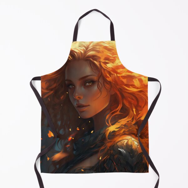 Item preview, Ember's Embrace: Dance of the Flame Maiden designed and sold by oanaunciuleanu.